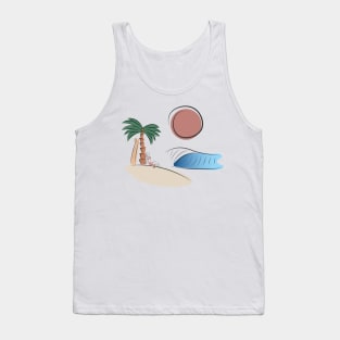 Summer Surf days Tank Top